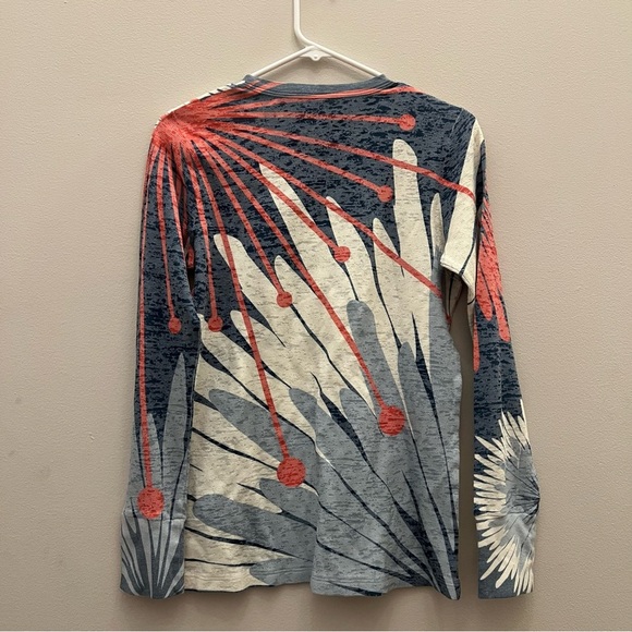 Before + After Printed Ling Sleeve Short Womens M - Picture 3 of 3